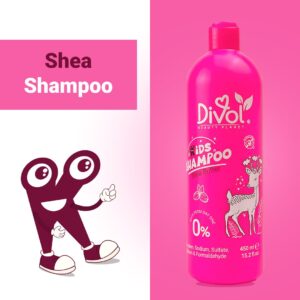 Divol Shampoo with Shea butter 450 ML