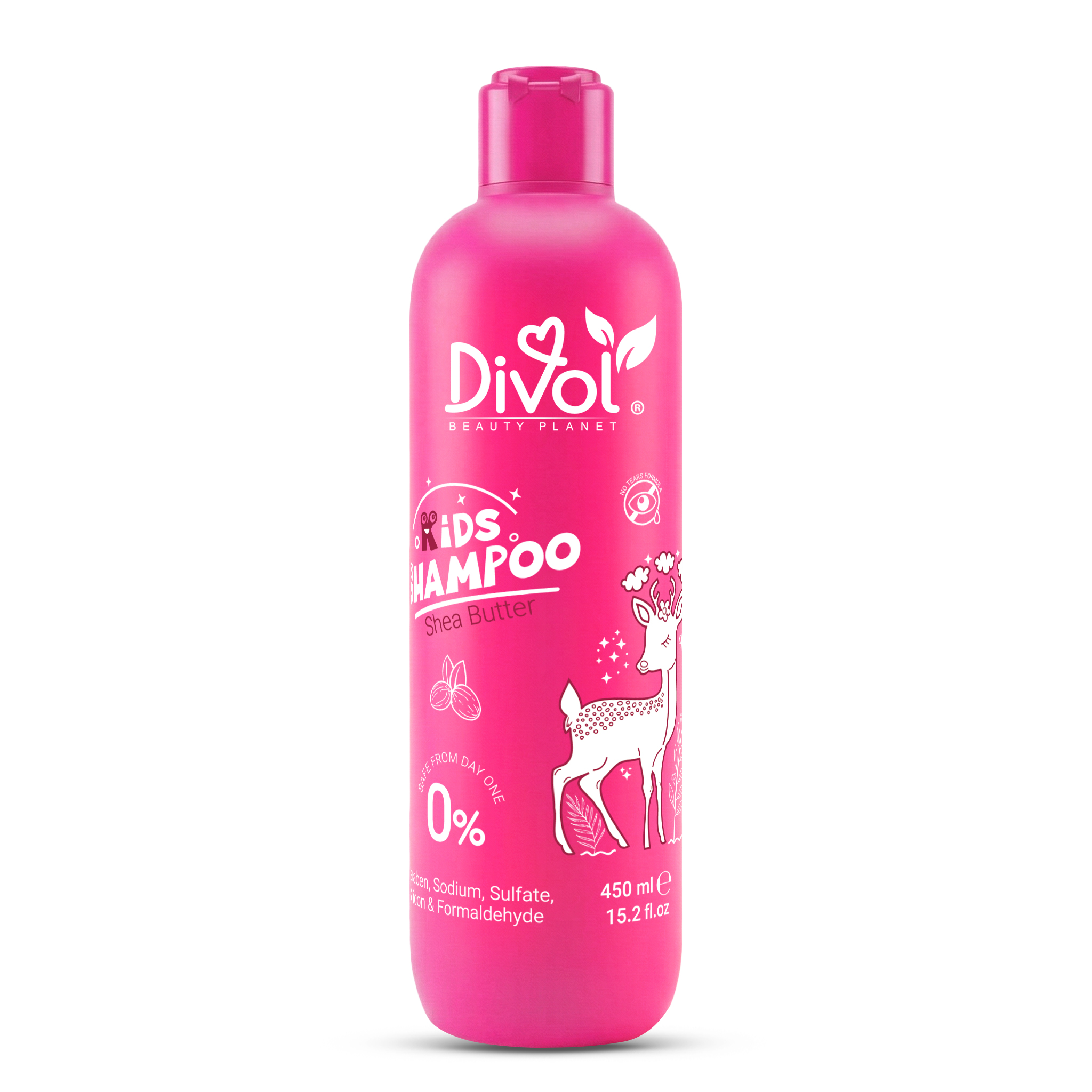 Shea 450 ml Divol Shampoo with Shea butter 450 ML - الصورة 1