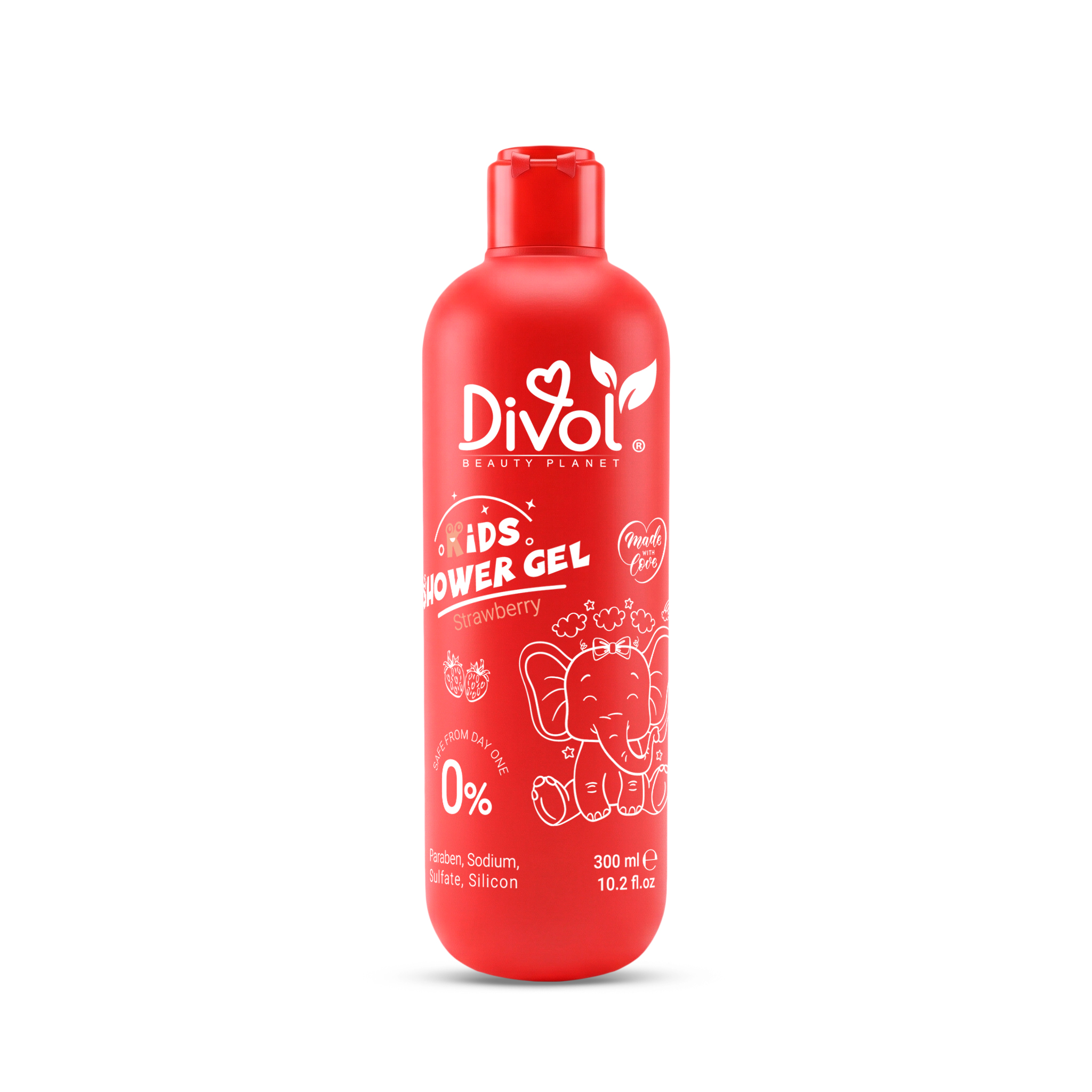 Shower Gel Strawberry 300 ml Divol Shower gel Strawberry 300ML - الصورة 1