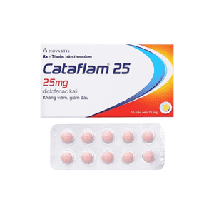 Cataflam Analgesic And Antipyretic 25mg 20 Tab Chefaapng