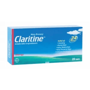 Claritine 10 Mg 20 Tab 01675243510