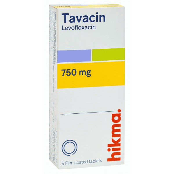 Tavacin Antibiotic 750mg 5tab Axu6 01672578036