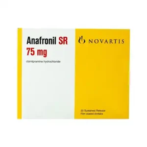 Anafronil sr 75 mg 20 tablets 634659