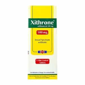 Xithrone 500 mg 5 tablets 631105