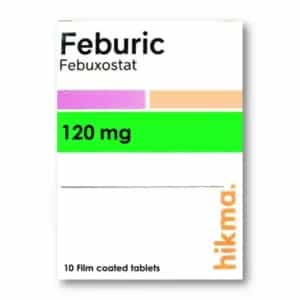 Feburic 120mg febuxostat 10 tabletsqlww 01733691816