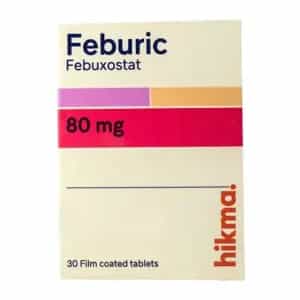 Feburic 80 mg 30 tablets 644207