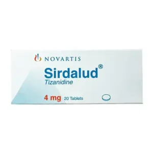 Sirdalud 4 mg 20 tablets 666226