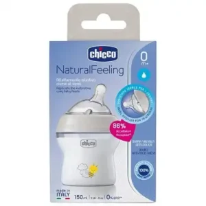 Chicco natural feeling150 ml 0m+