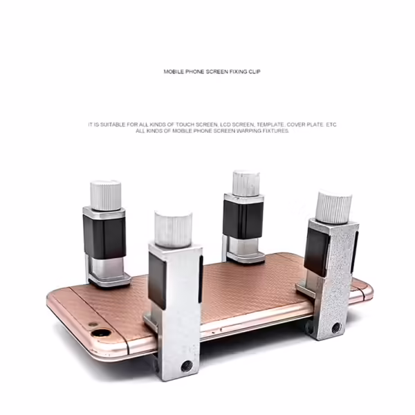 Ajust vel mobile phone screen bonding alloy fixture fixa o bracket clamp kit de combina o