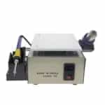 Kada 9803d lcd touch screen separator machine hot air station soldering iron station 3in1 rework station tool in pakistan