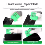Relife rl 023b magnetic rework blade multipurpose magnetic squeegee for shoveling cutting various operations tablet phone