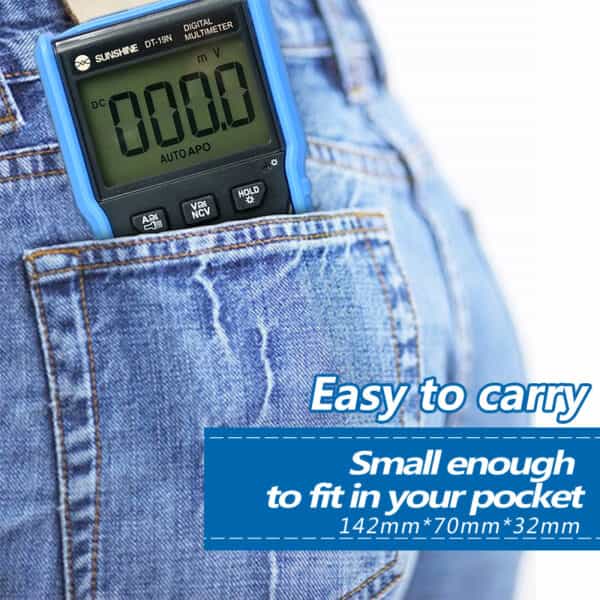 Sunshine dt 19n mini smart digitial multimeter 1587697905167 0