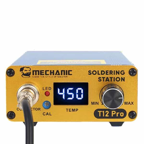 T12 pro mechanic soldering iron station 1