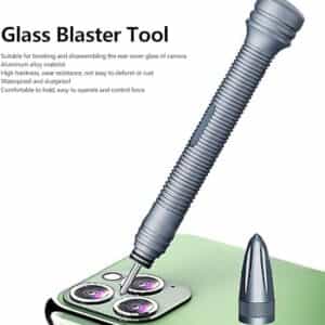 Glass blaster camera rear cover glass remover pen opener removing repair tool 145x20mm 57x08in te 795