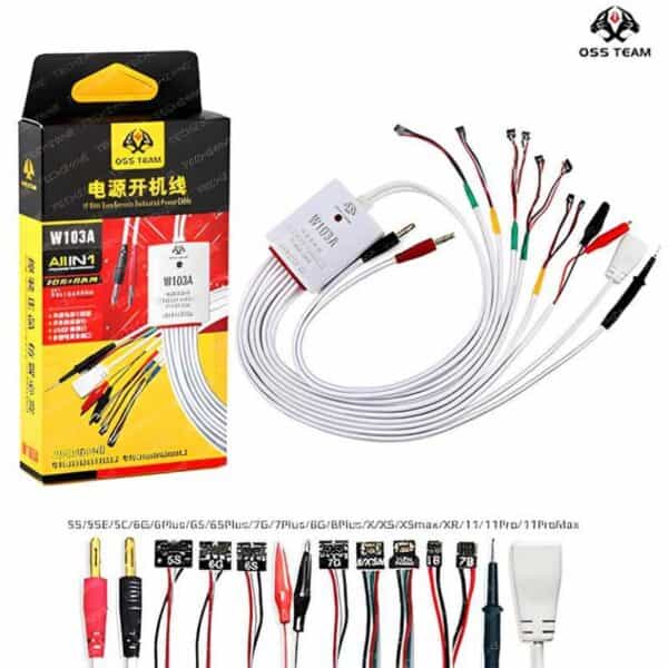 Oss team w103a power cable for android battery activation