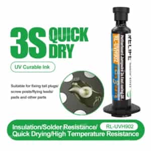Relife rl uvh902 transparent uv quick curing solder mask 3 large