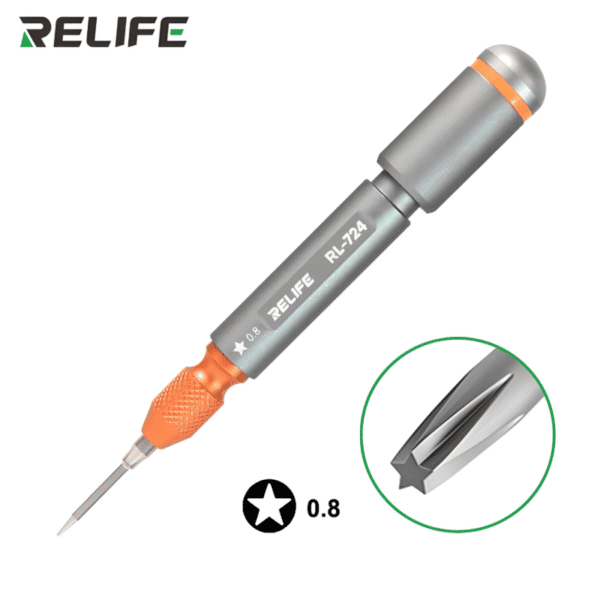 Torque screwdriver relife rl 724 08 orange