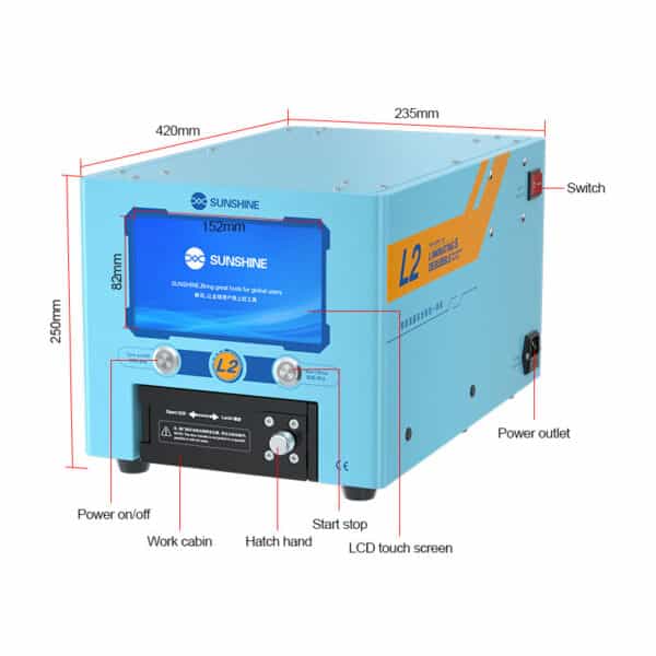 Sunshine l2 smart lcd laminating and defoaming all in one machine 1692355177520 0