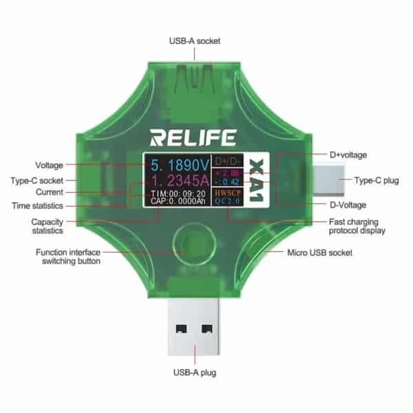 5873574885 w640 h640 usb tester relife