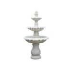 Luxurious resin fountain with internal lighting